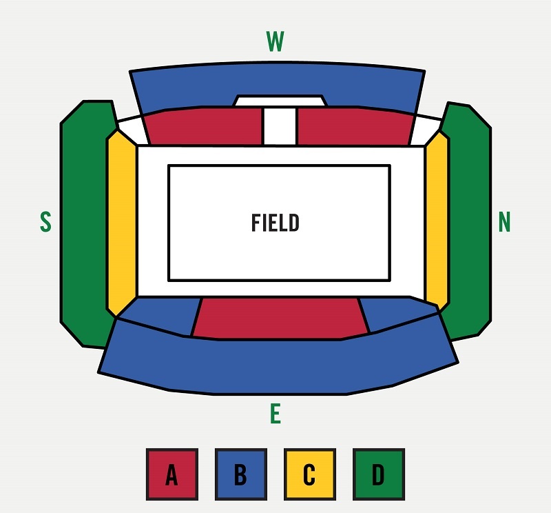 Loftus Versfeld Stadium, Pretoria, South Africa Seating Plan