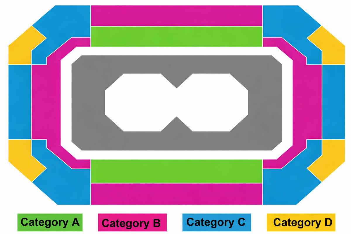 LA Convention Center Hall 2, Los Angeles, California, United States / LA Convention Center Hall 2, Los Angeles, California, United States Venue Seating Plan
