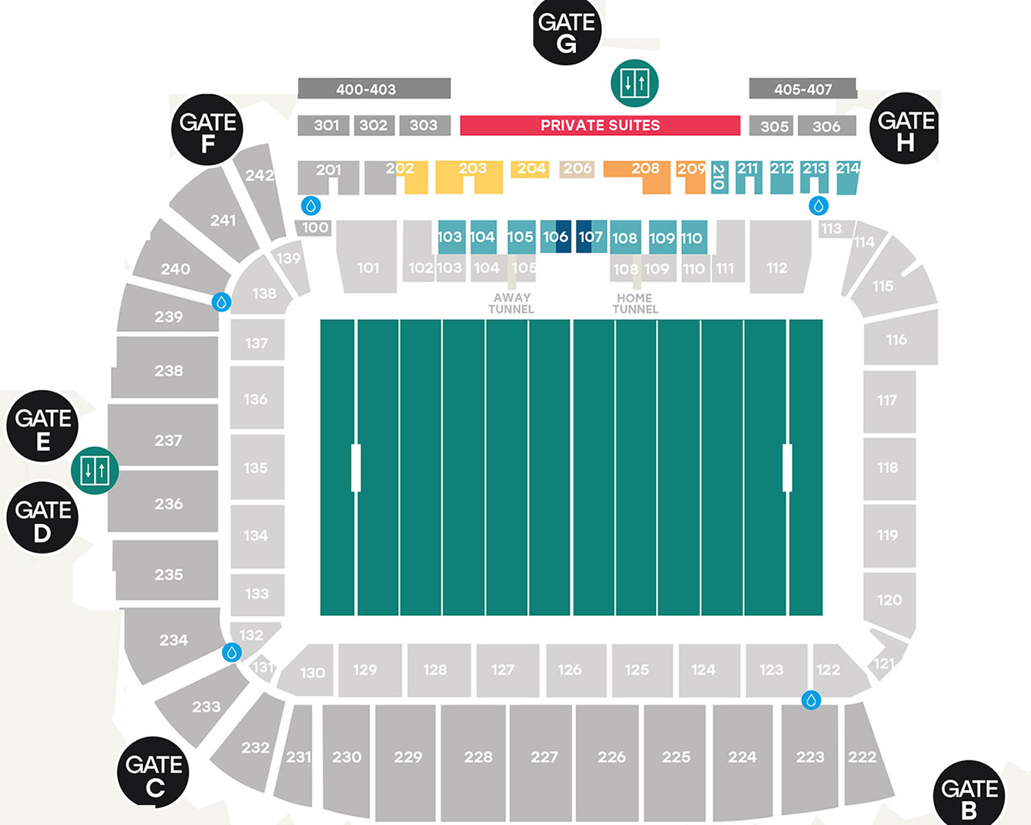 Queensland Country Bank Stadium, Townsville, United Kingdom / Queensland Country Bank Stadium, Townsville, United Kingdom Venue Seating Plan