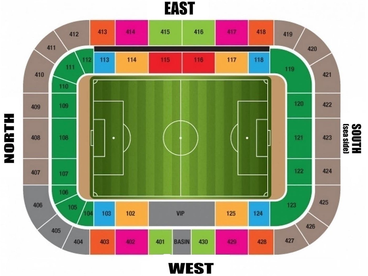Besiktas Park, Besiktas, Istanbul, Turkey / Besiktas Park, Besiktas, Istanbul, Turkey Venue Seating Plan