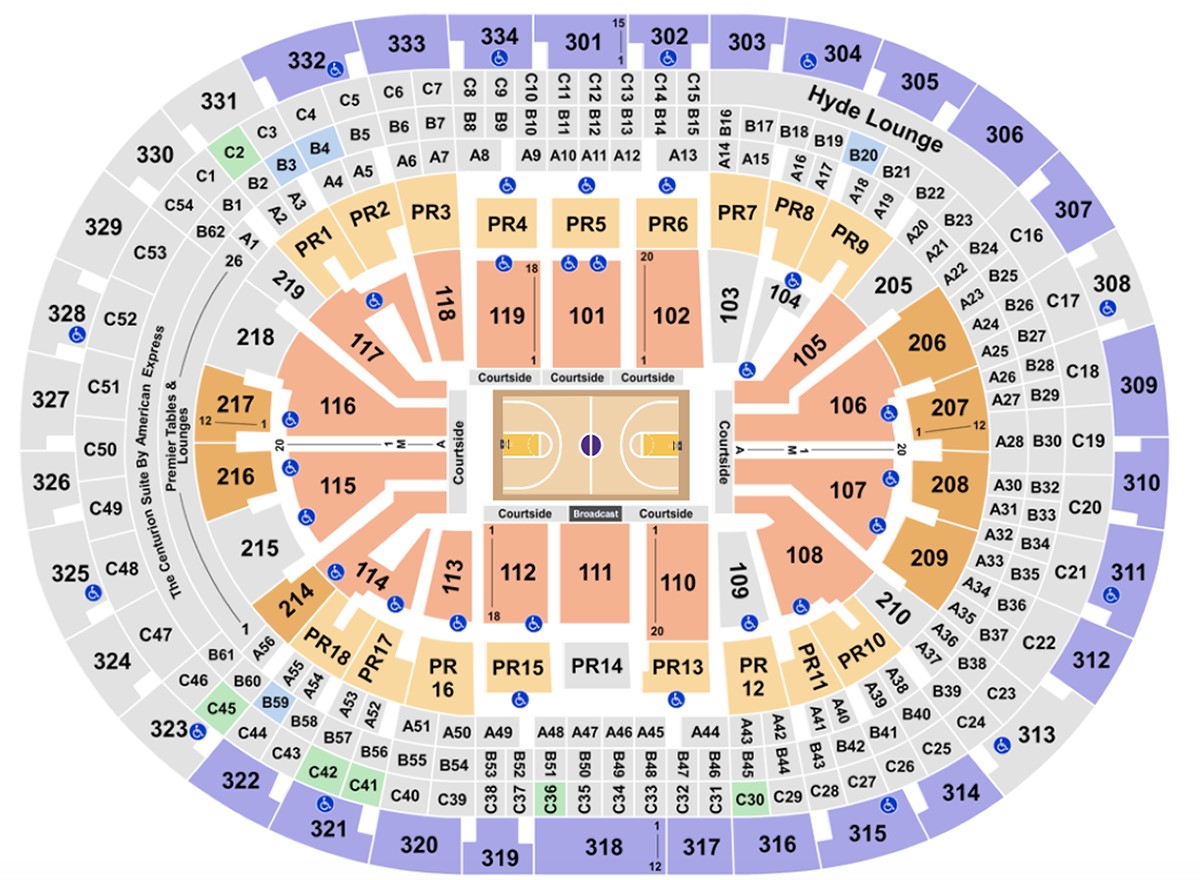 DTLA Arena, Los Angeles, California, United States / DTLA Arena, Los Angeles, California, United States Venue Seating Plan