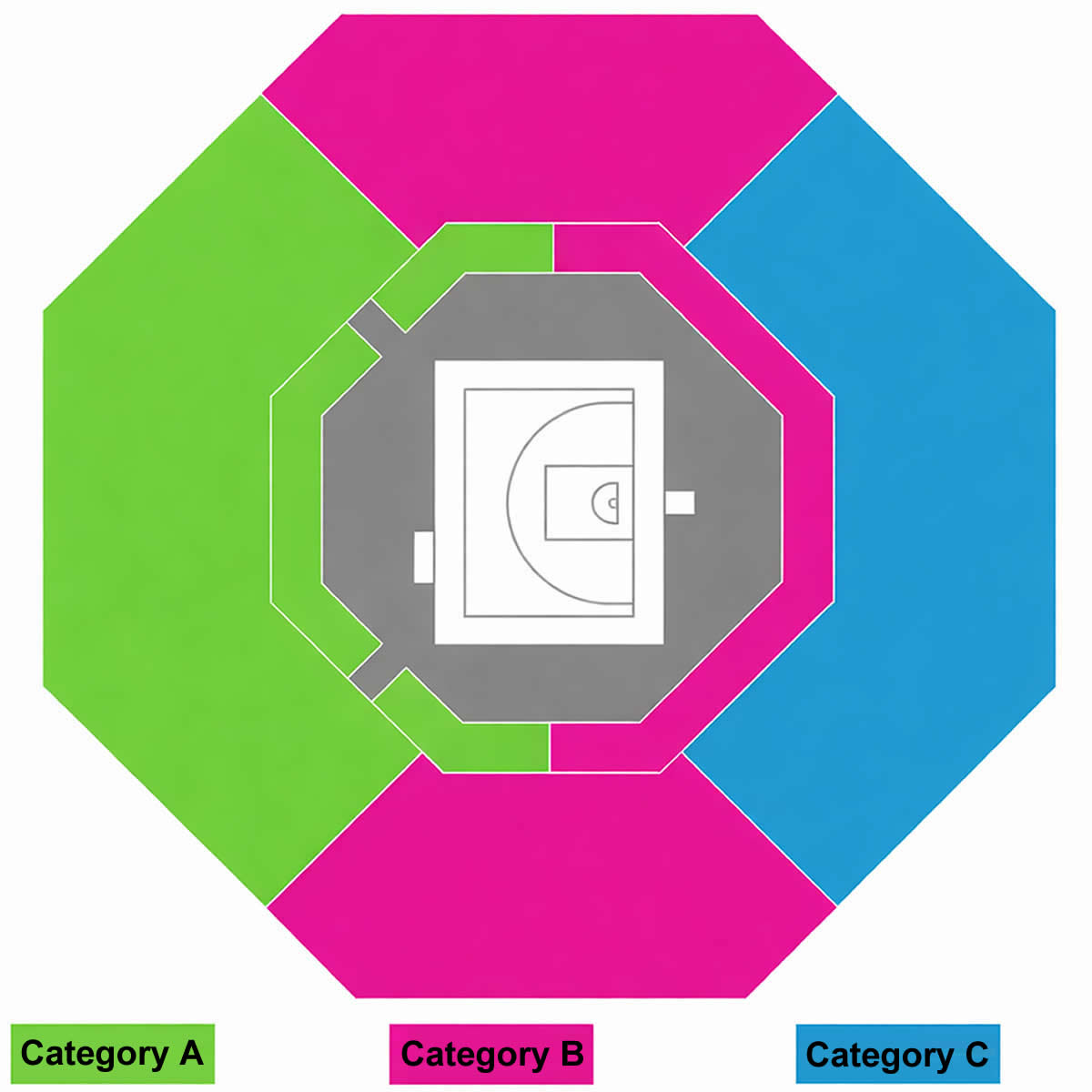 Valley Complex 3, Los Angeles, California, United States / Valley Complex 3, Los Angeles, California, United States Venue Seating Plan