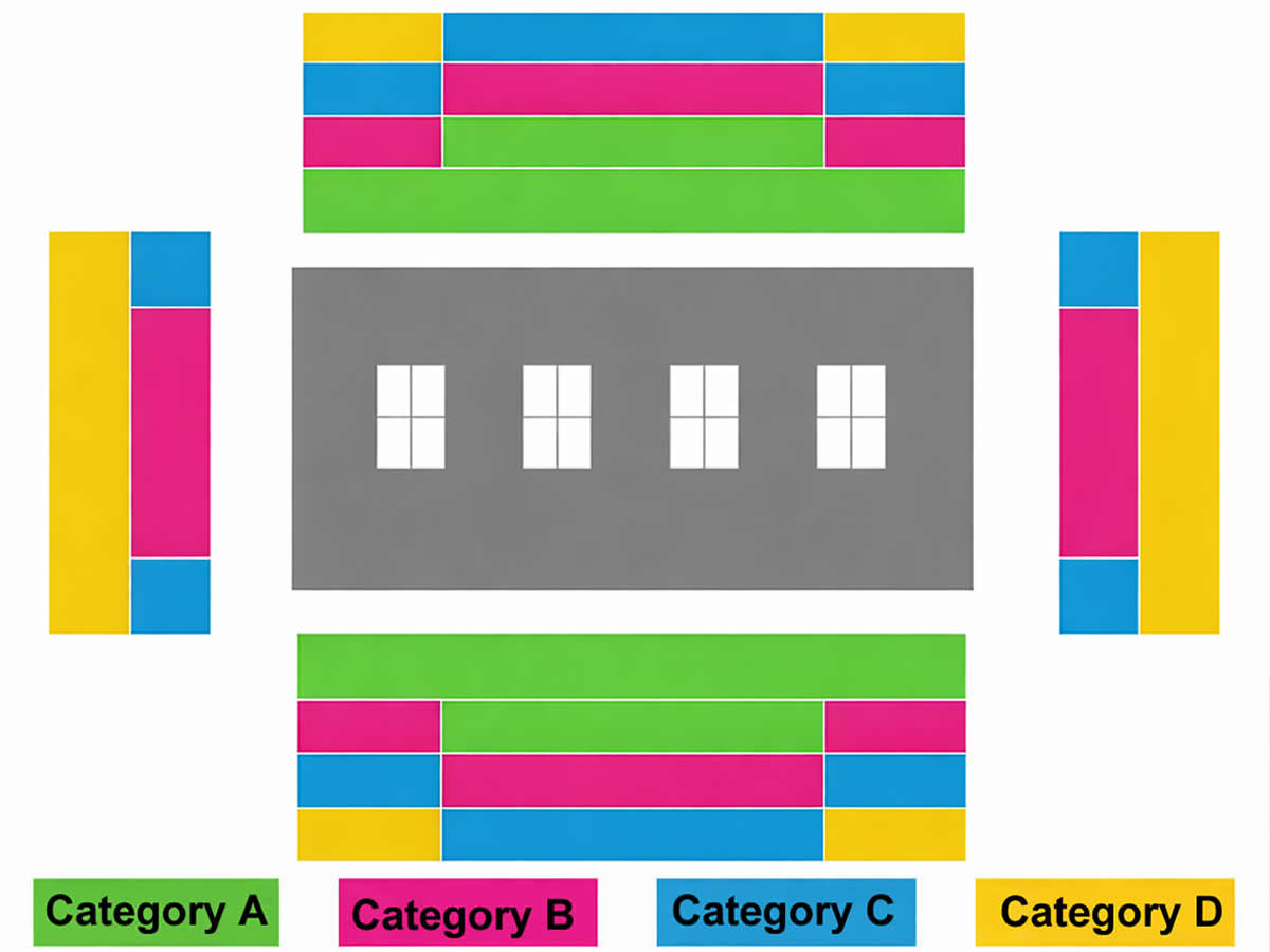 LA Convention Center Hall 3, Los Angeles, California, United States / LA Convention Center Hall 3, Los Angeles, California, United States Venue Seating Plan