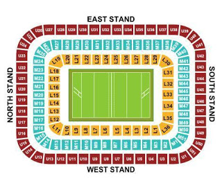 Twickenham., Twickenham, United Kingdom / Twickenham., Twickenham, United Kingdom Venue Seating Plan