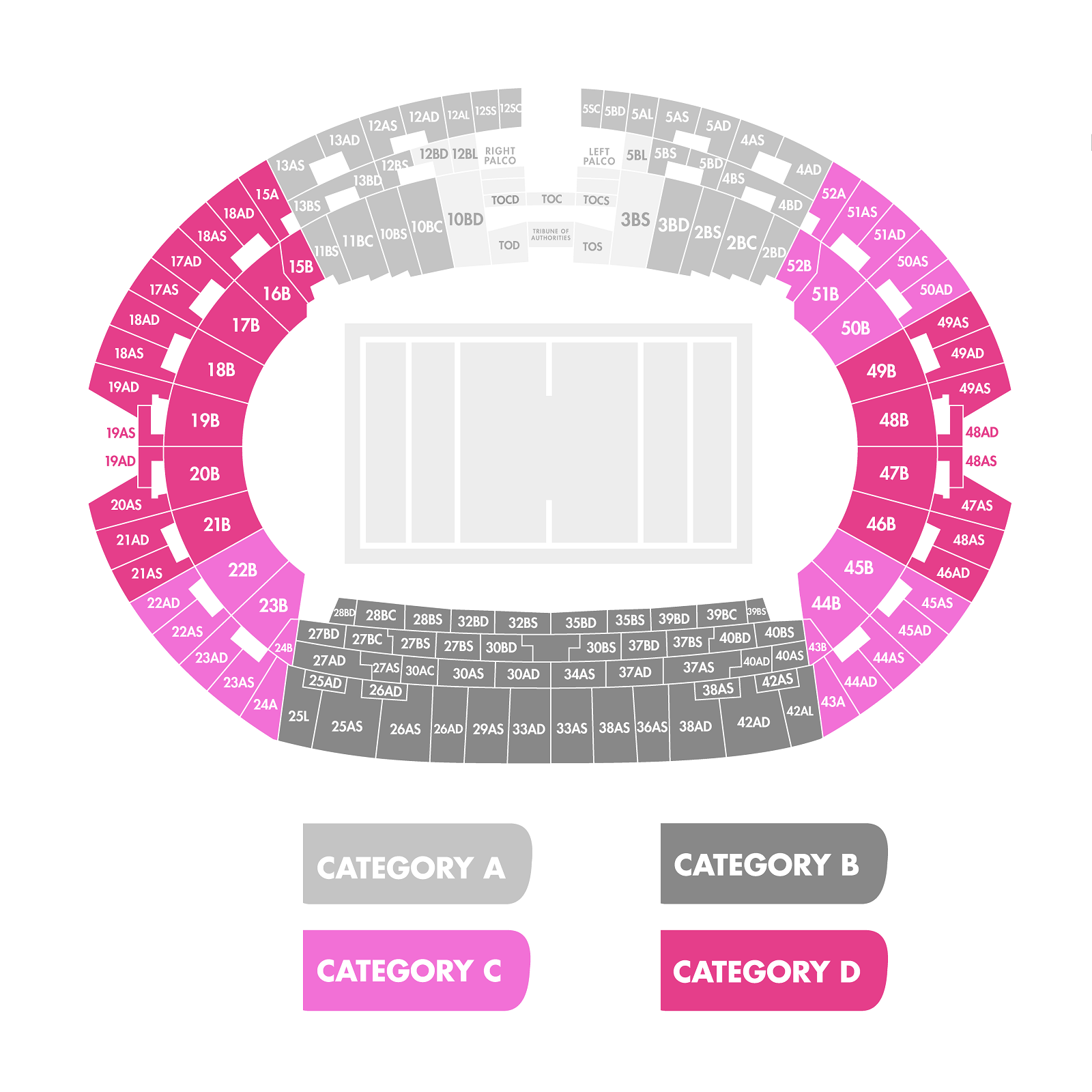 Stadio Olimpico, Rome, Italy / Stadio Olimpico, Rome, Italy Venue Seating Plan