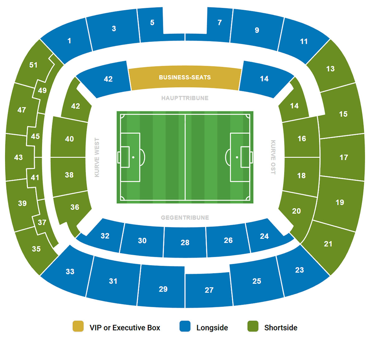 Waldstadion, Frankfurt, Germany / Waldstadion, Frankfurt, Germany Venue Seating Plan