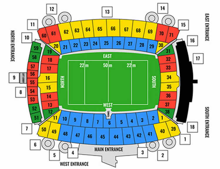 Emirates Airline Park, Johannesburg, South Africa / Emirates Airline Park, Johannesburg, South Africa Venue Seating Plan